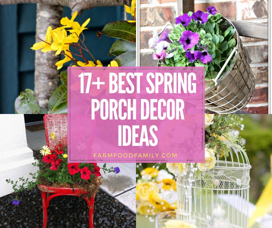 17 Stunning Diy Spring Porch Decor Designs Ideas For 2022 - Diy Front Porch Decorating Ideas