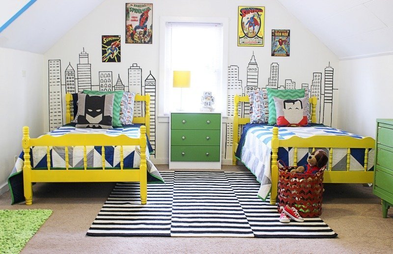 Favorite Characters | Cool Bedroom Ideas For Boys