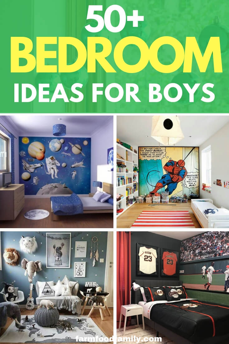 Boy's rooms can be really exciting and fun to decorate especially if you're going with a themed element. Use a theme to provide a pivot point for the room and take your inspiration from that theme. Whether your son is a newborn or a teen there are themes that can work for every age group.