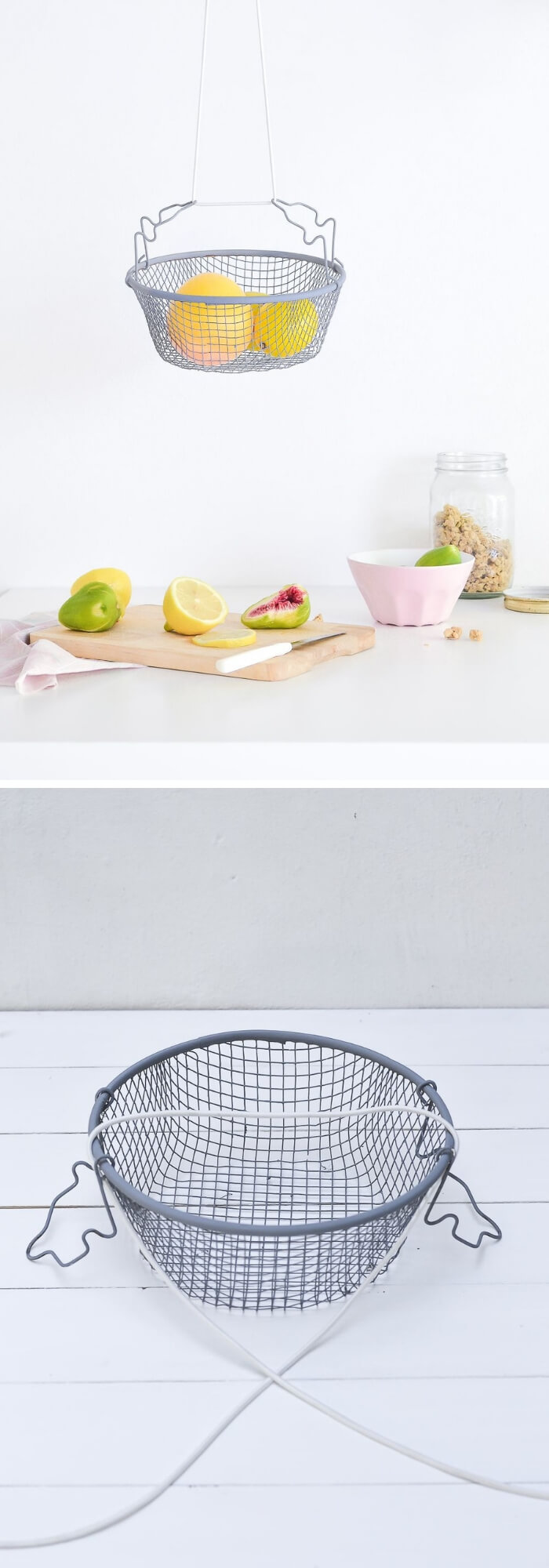 DIY Hanging Fruit Basket | Best Fruit and Vegetable Storage Ideas For Your Kitchen