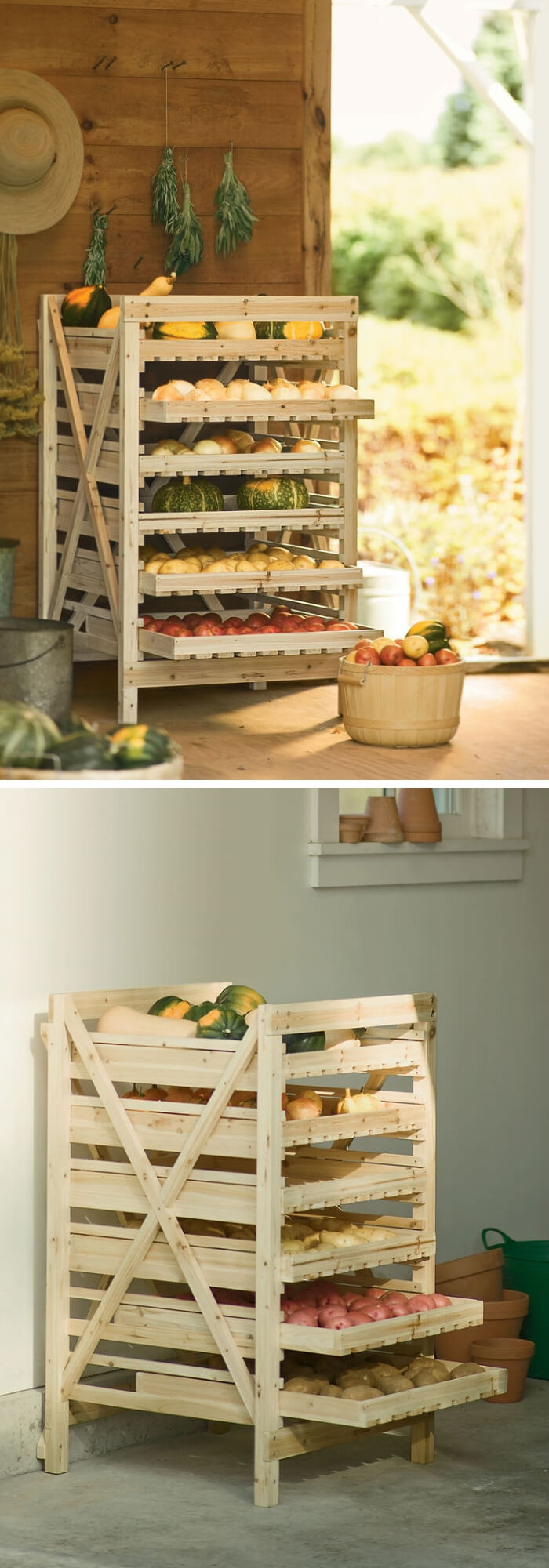 Vegetable Storage Rack | Best Fruit and Vegetable Storage Ideas For Your Kitchen