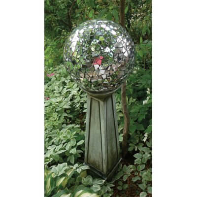 Garden Party Mosaic Mirror Ball | Best DIY Garden Globe Ideas & Designs