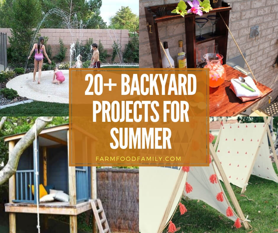 best backyard projects for summer