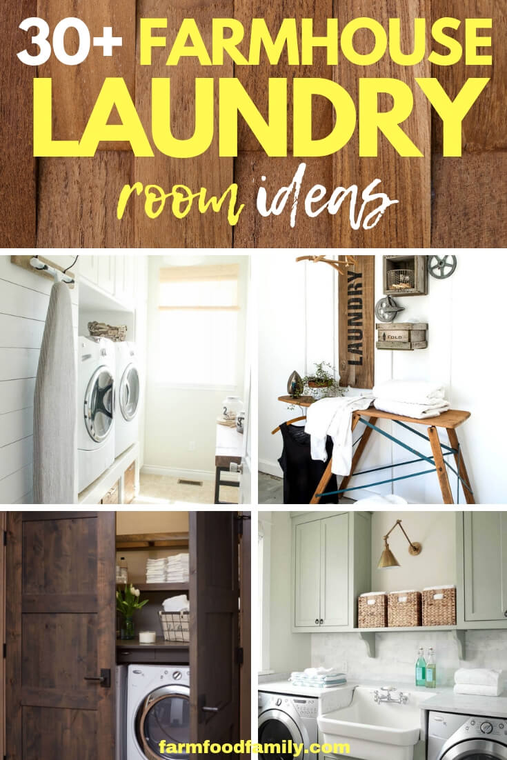 30+ best diy farmhouse laundry room ideas