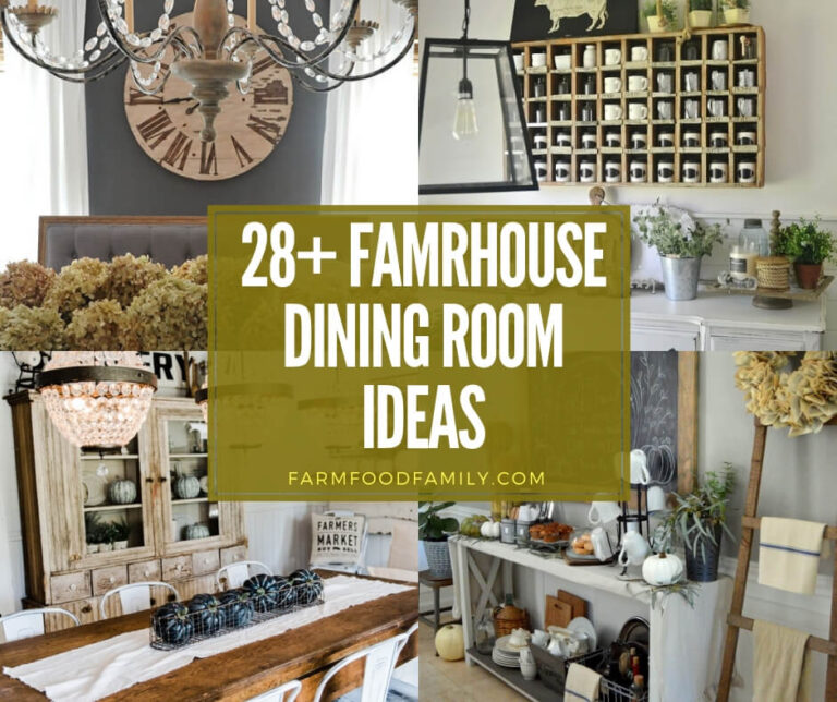 best farmhouse dining room design & decor ideas