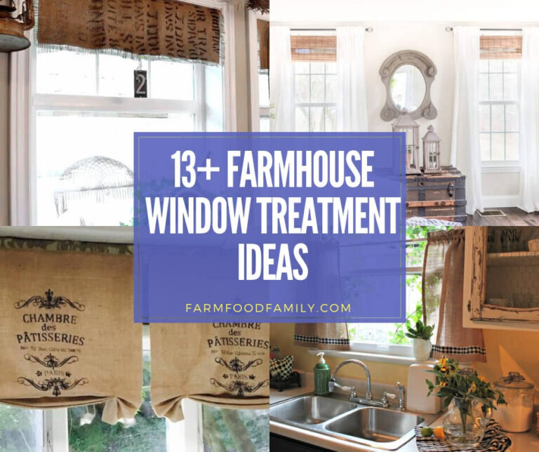 best farmhouse window treatment ideas