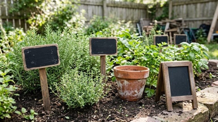 15 Clever DIY Chalkboard Garden Ideas That Last Outdoors