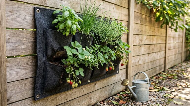 8 Clever Vertical Pocket Planter Ideas That Actually Keep Plants Alive