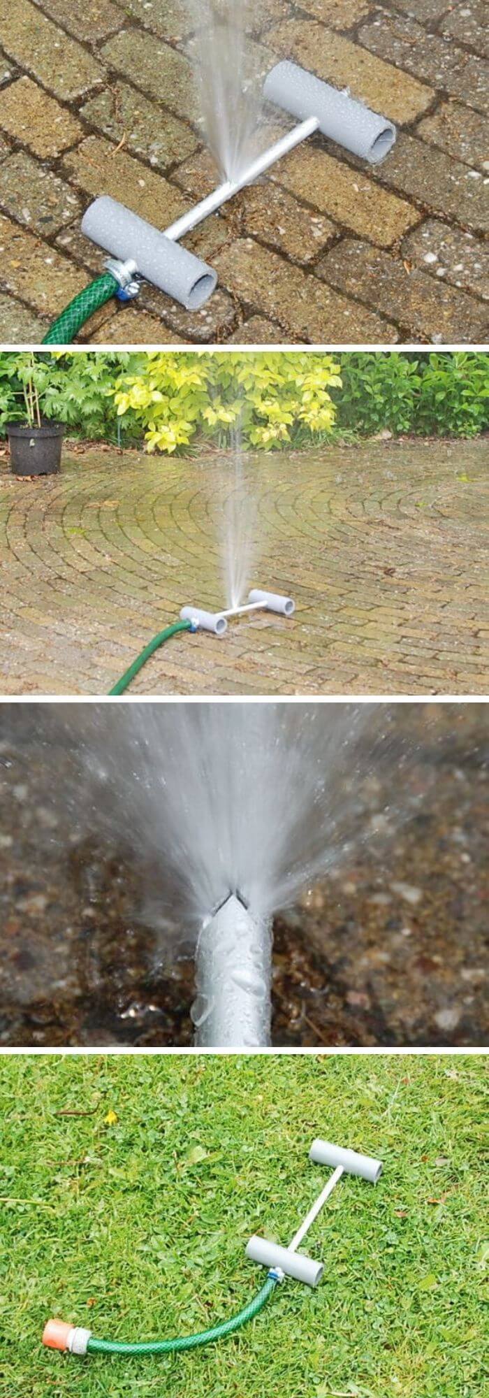 Simple and cheap water sprinkler