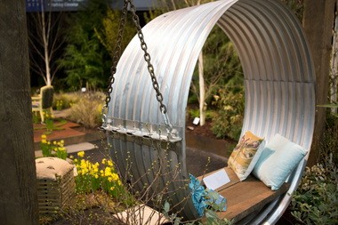 best backyard hammock ideas Hanging Barrel Chair