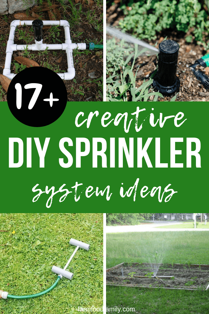 best diy sprinkler system ideas
