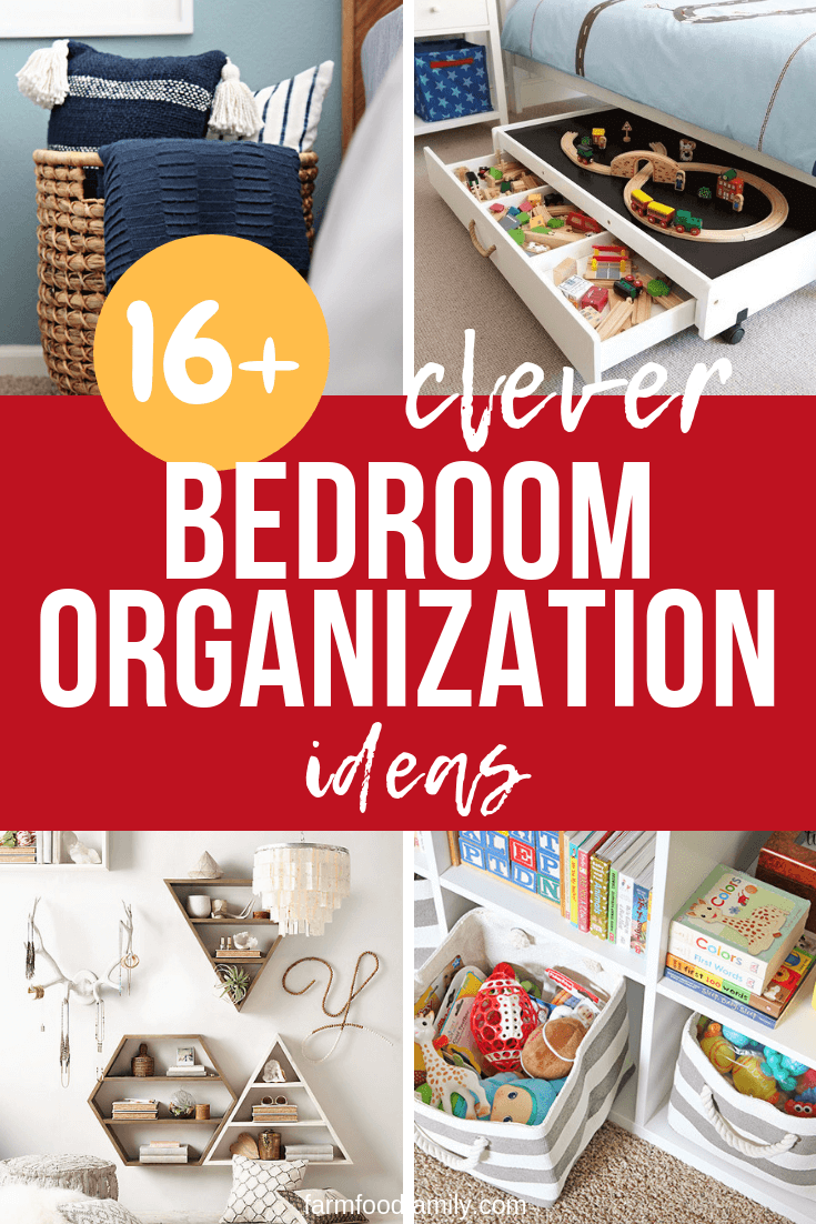 best bedroom organization ideas