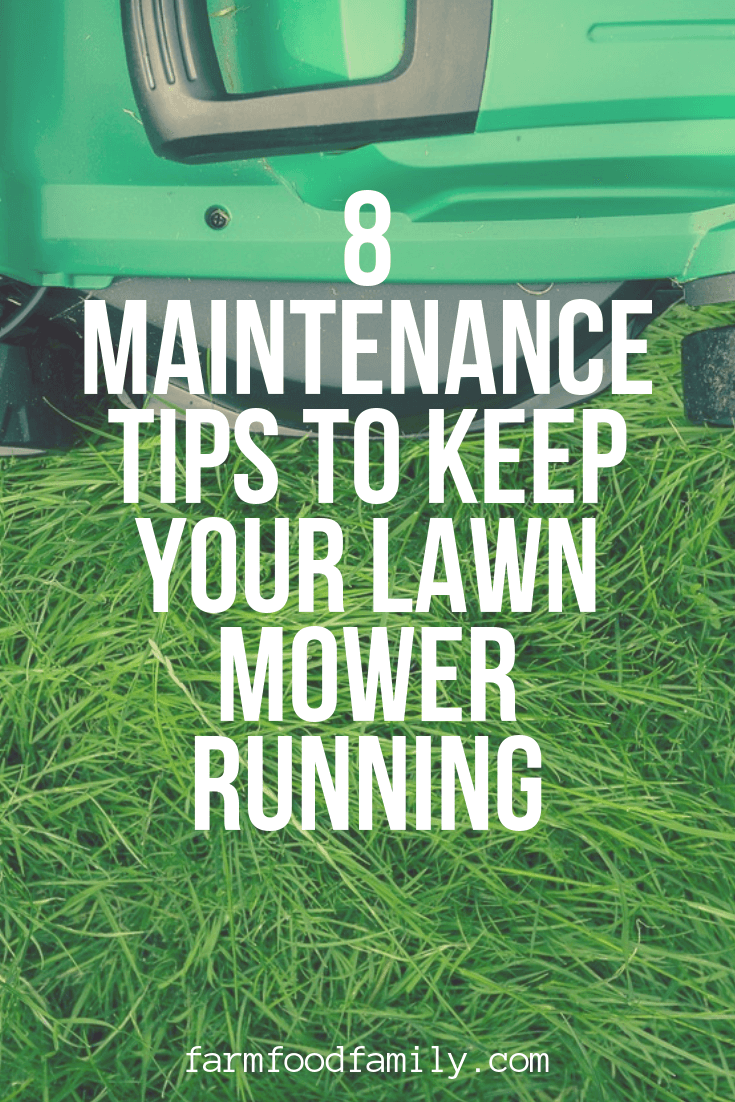 lawn mower maintenance tips for running