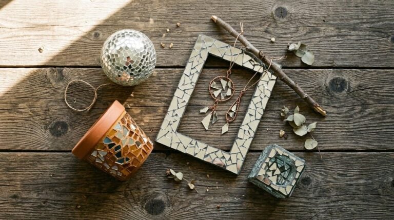 21 Creative Ways to Reuse Broken Mirror Ideas (Safe DIY Projects for Home and Garden)
