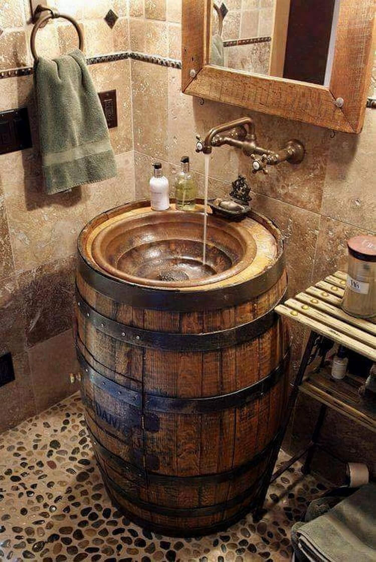 1 old wine barrel ideas