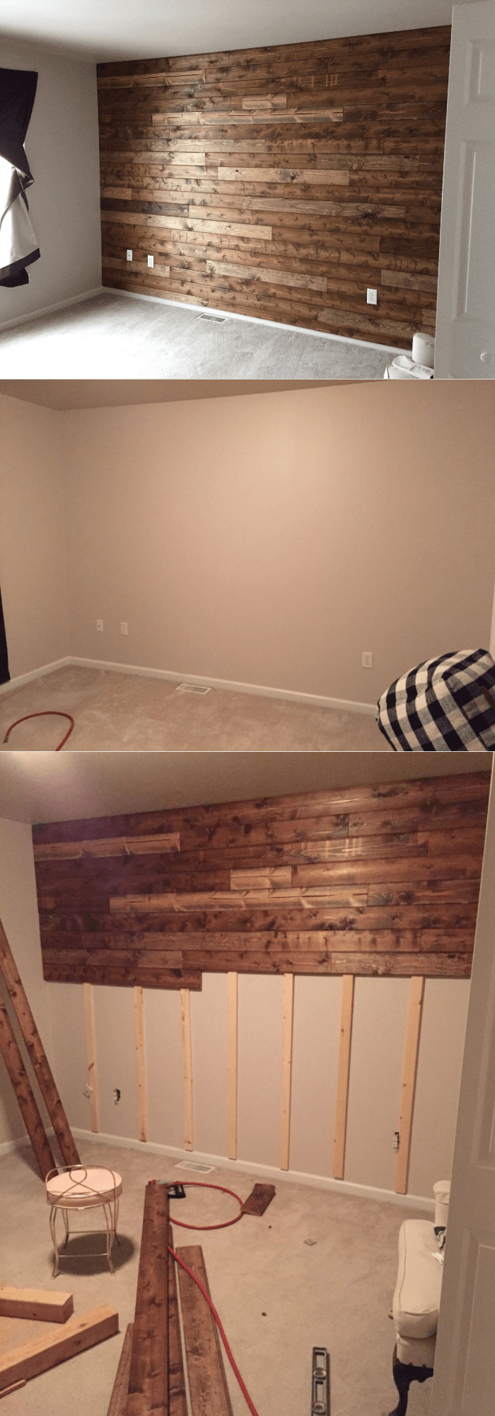 Wooden Accent Wall