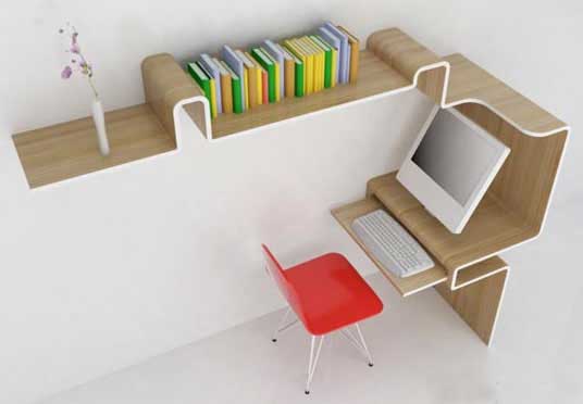 2 Small Home Office Storage Design