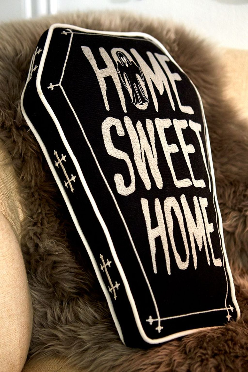 Coffin cushion for halloween