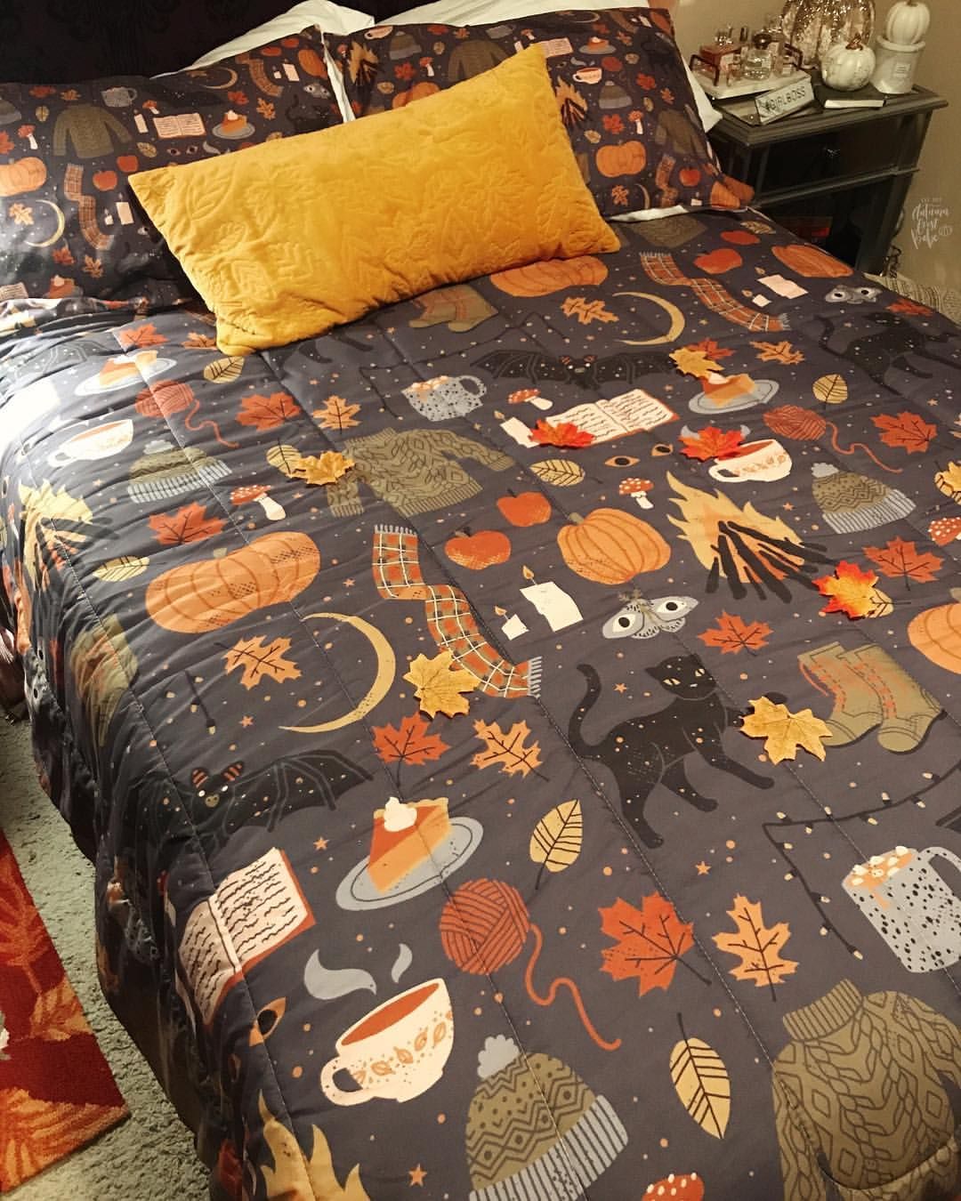Cover bed for halloween