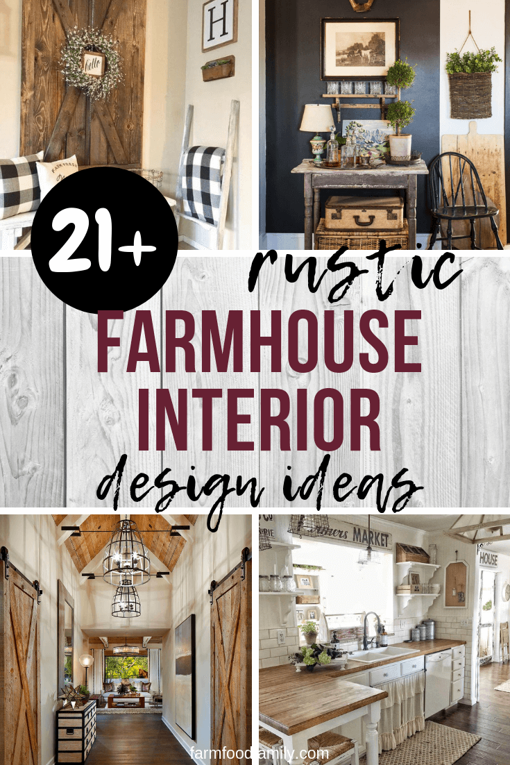 best rustic farmhouse interior design ideas