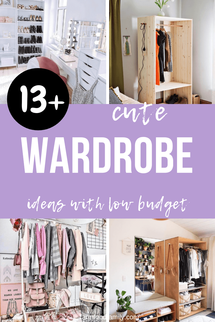 cute wardrobe ideas with low budget