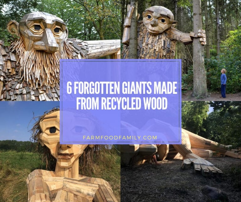 6 Forgotten Giants Made From Recycled Wood