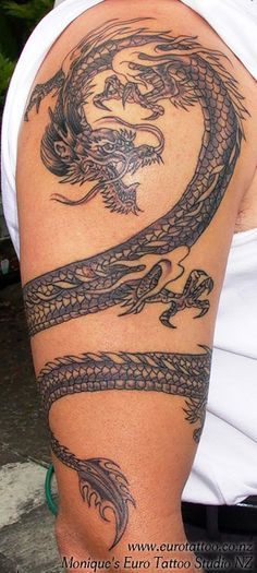 1 dragon tattoos for men
