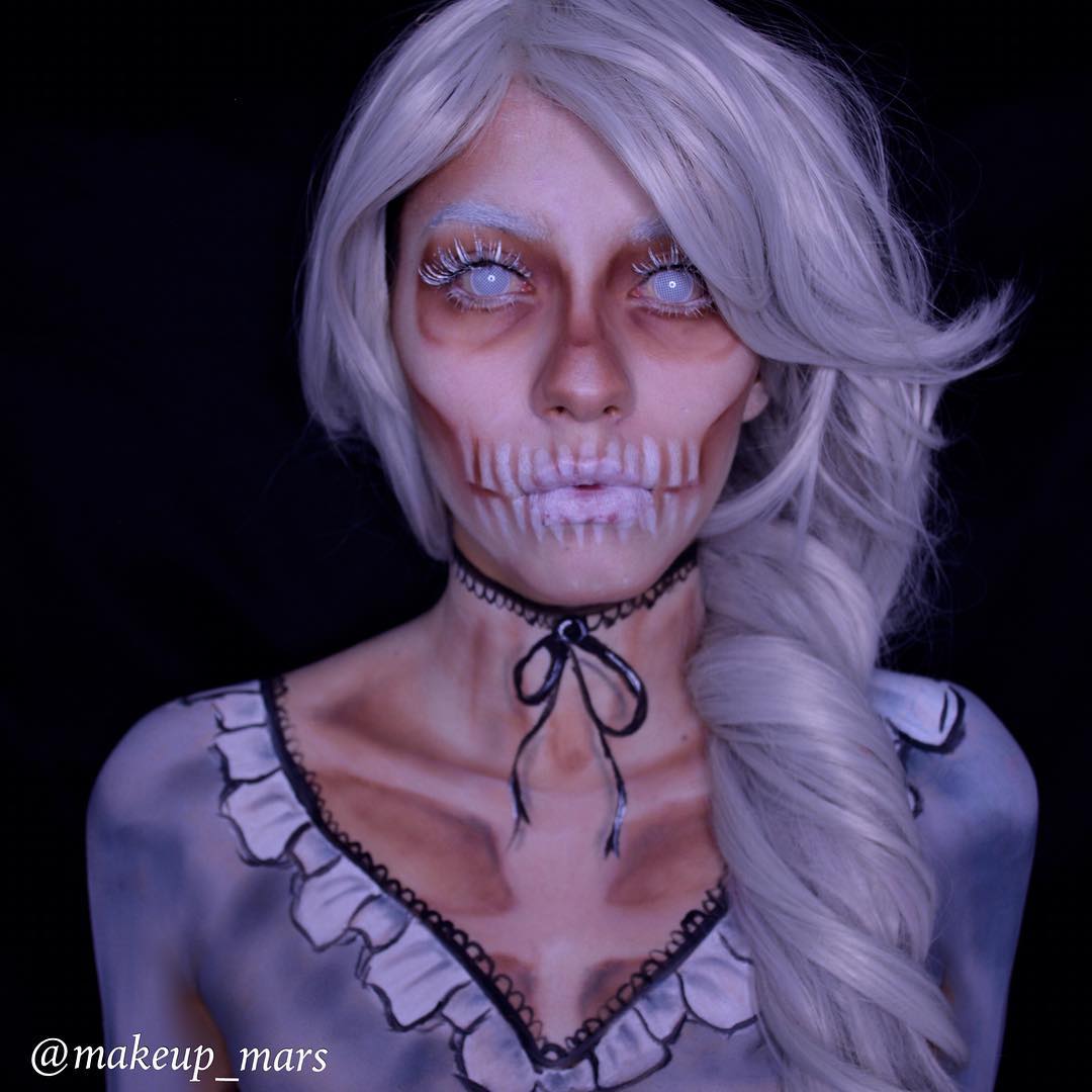 14 scary halloween makeup ideas
