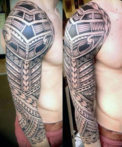 2 tribal tattoos for men