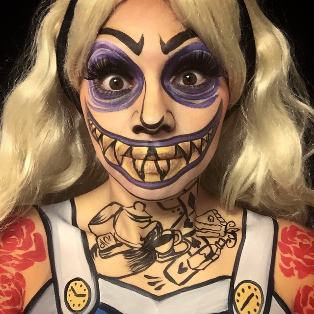 21 scary halloween makeup ideas