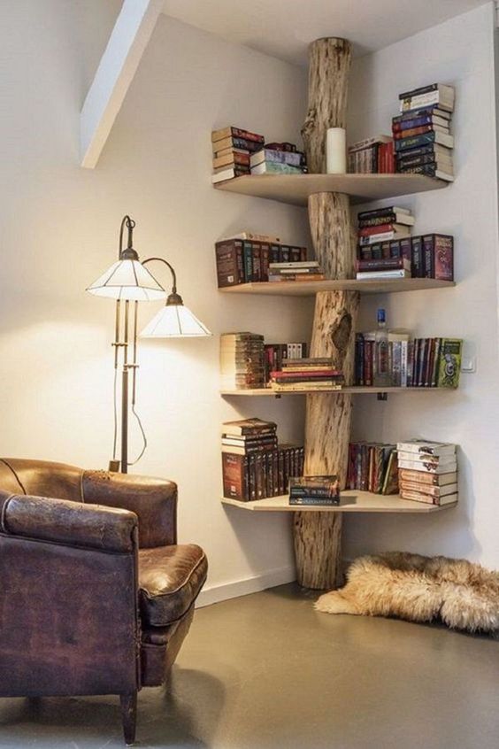 64 Best Diy Bookshelf Ideas Plans, Rustic Bookcase Ideas
