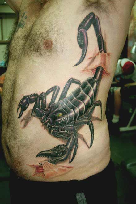 4 scorpion tattoos for men