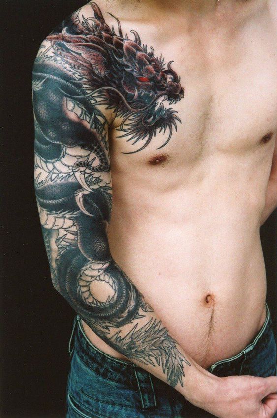 6 dragon tattoos for men