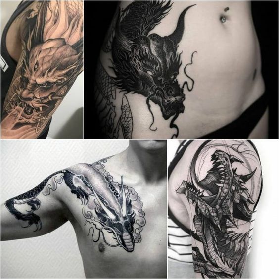 8 dragon tattoos for men