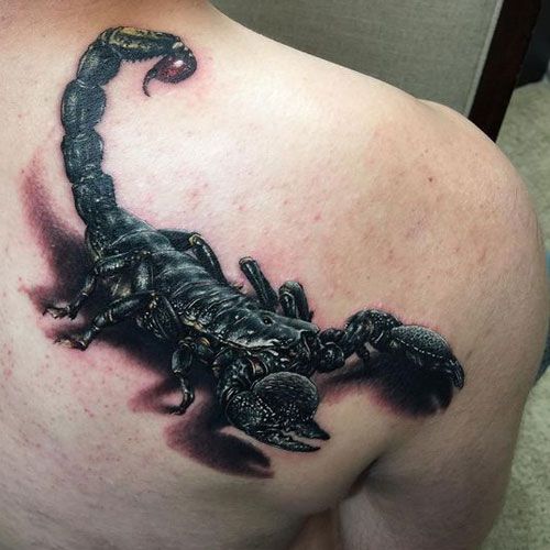 8 scorpion tattoos for men