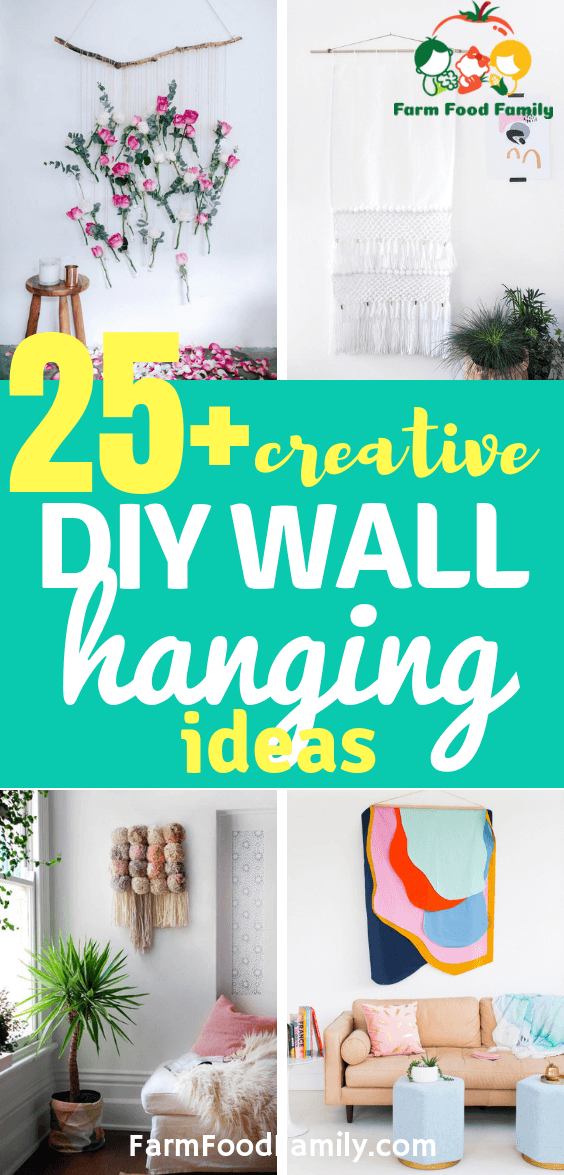 25 Inexpensive Wall Hanging Decor Ideas And Designs For 2021 - Best Diy Room Decor Ideas