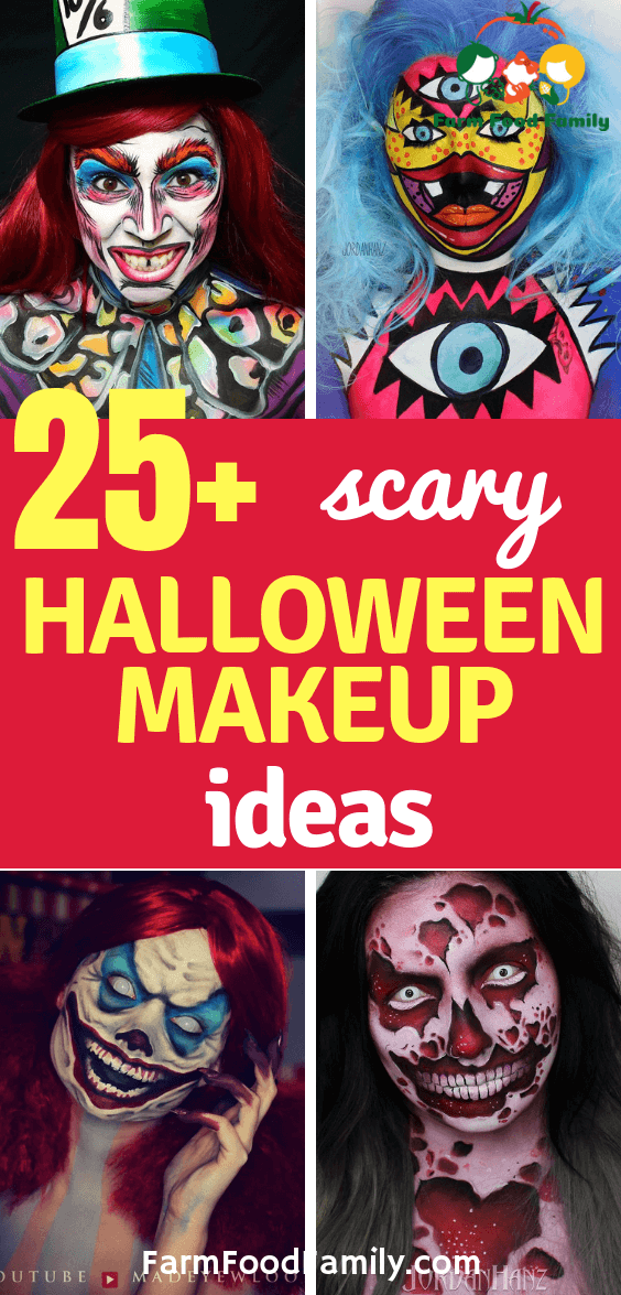 best scary halloween makeup ideas
