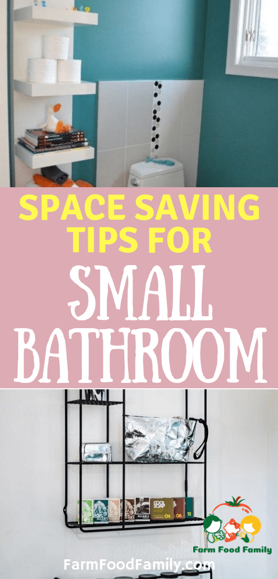 best space saving tips for small bathroom