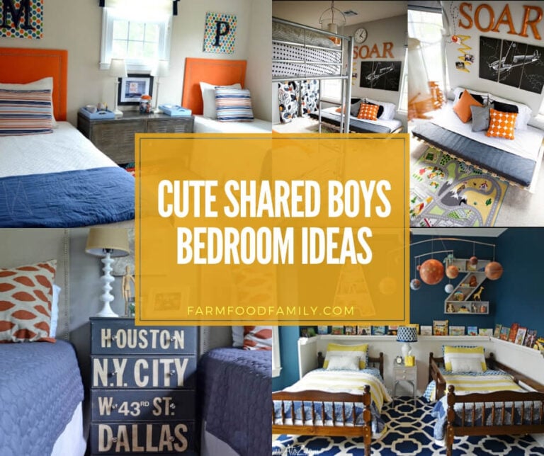 10+ Cute Shared Boys’ Bedroom Ideas and Designs