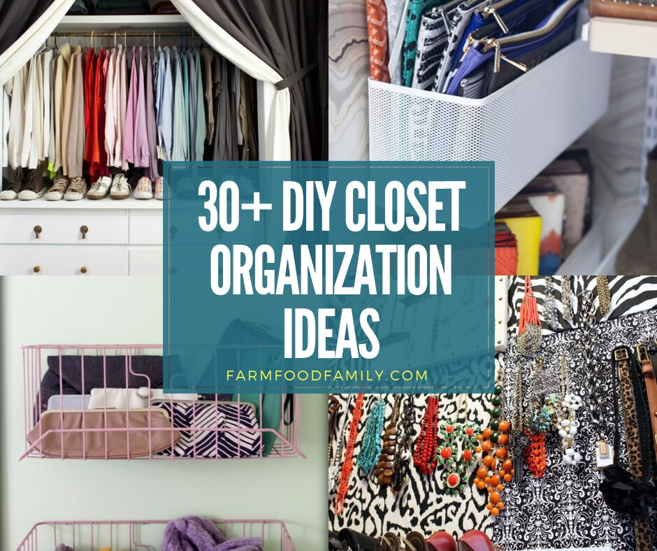 Clever Diy Closet Organization Ideas, Diy Closet Storage Solutions