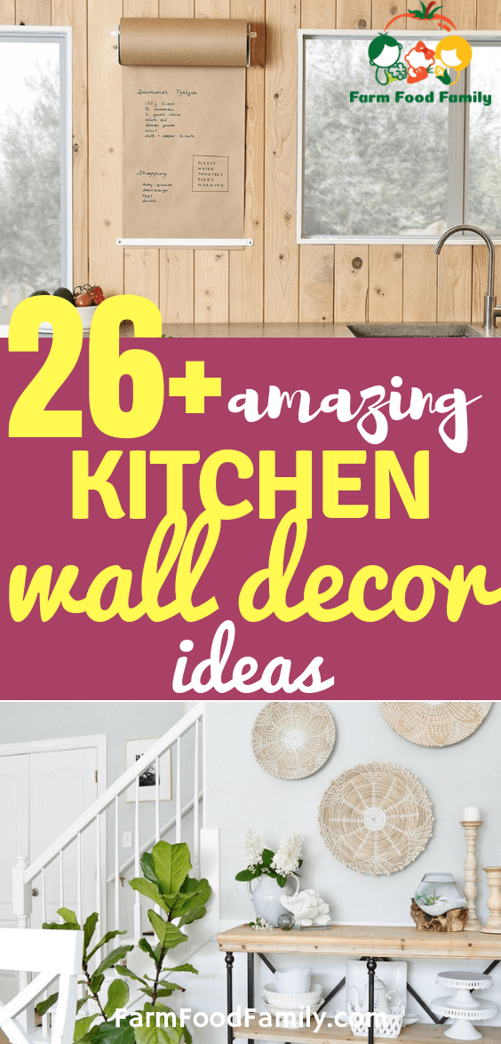 diy kitchen wall decor ideas