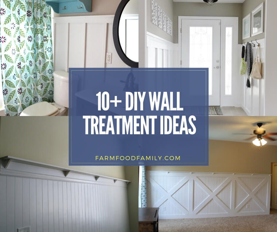 best diy wall treatment ideas