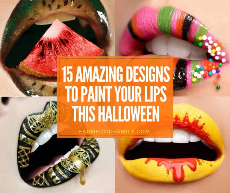 15 Amazing Designs To Paint Your Lips this Halloween