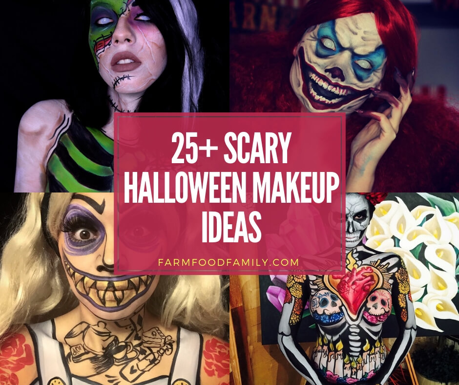 scary Halloween makeup ideas