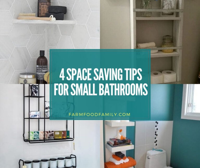 4 Space Saving Tips for Small Bathrooms