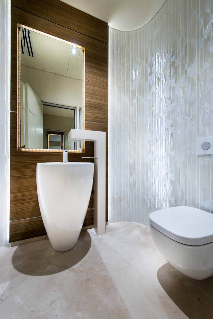 12 bathroom wall tiles with mother of pearl