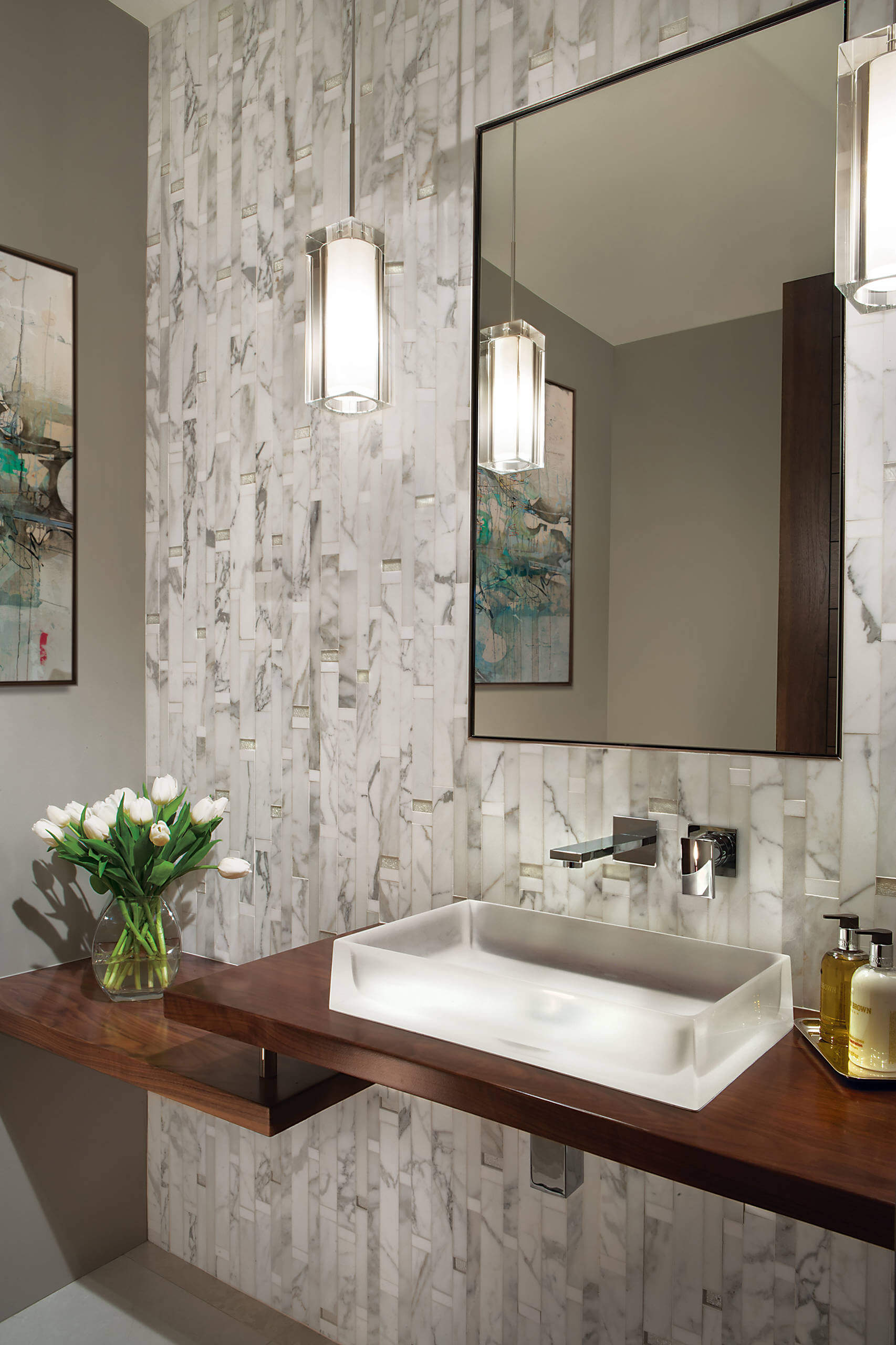 2 contemporary bathroom faucet designs