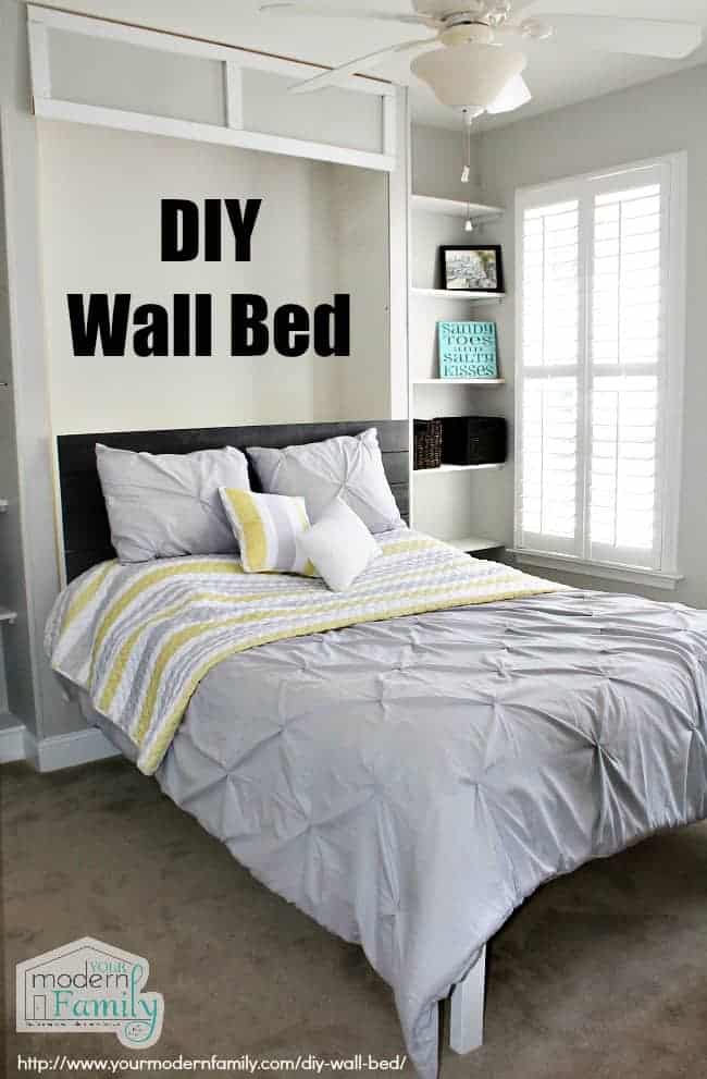 20 diy murphy bed ideas