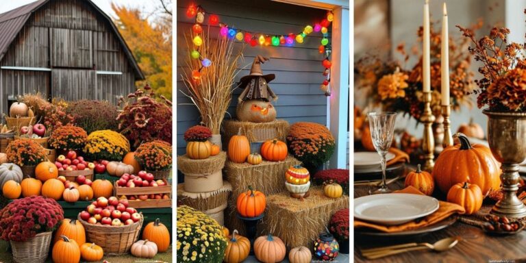 45+ Gorgeous Fall Harvest Display Ideas to Elevate Your Decor