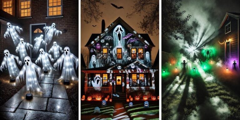 35+ Stunning Outdoor Halloween Lighting Ideas to Wow Your Guests